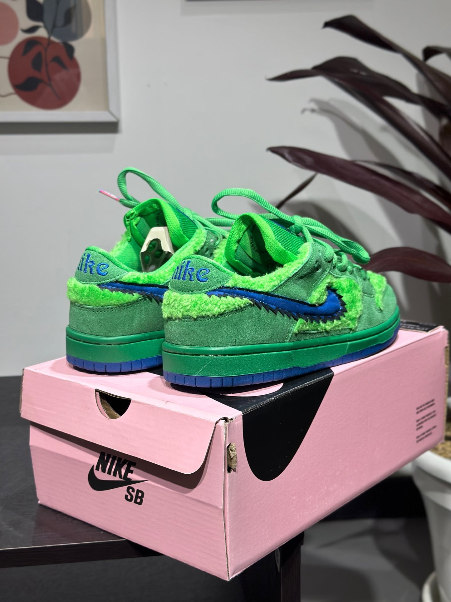 Nike Sb Dunk Low Dead Bears Green