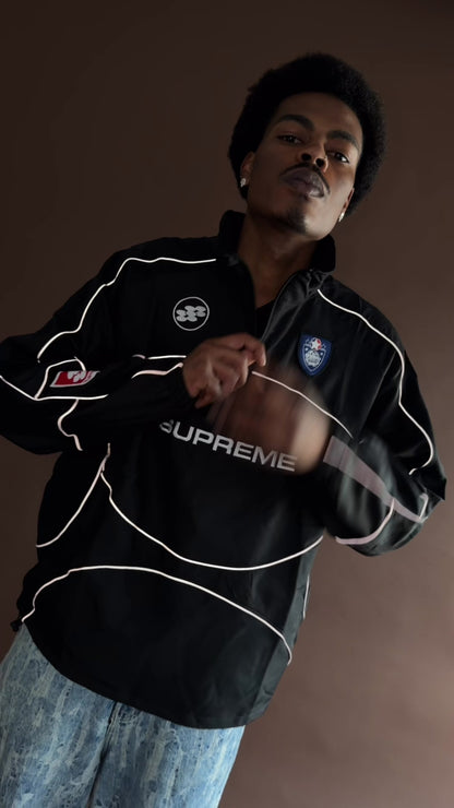 Chaqueta SUPREME Reflective Piping Pullover